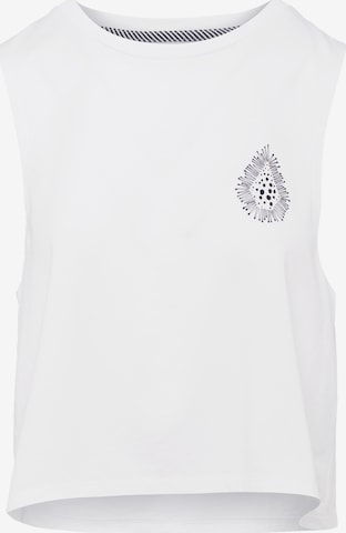 Volcom Top 'Coral Morph' in White: front