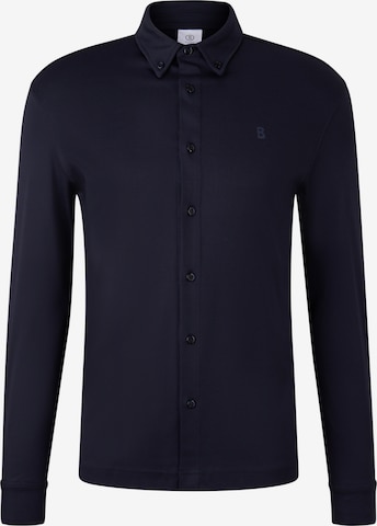BOGNER Button Up Shirt 'Franz ' in Blue: front