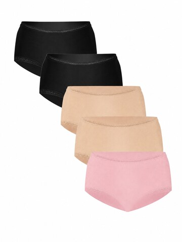 Elsie Panty 'Damen High Waist Unterhosen mit Spitze'‌‌‌‌‌‌‌‌‌ in Beige: Vorderseite