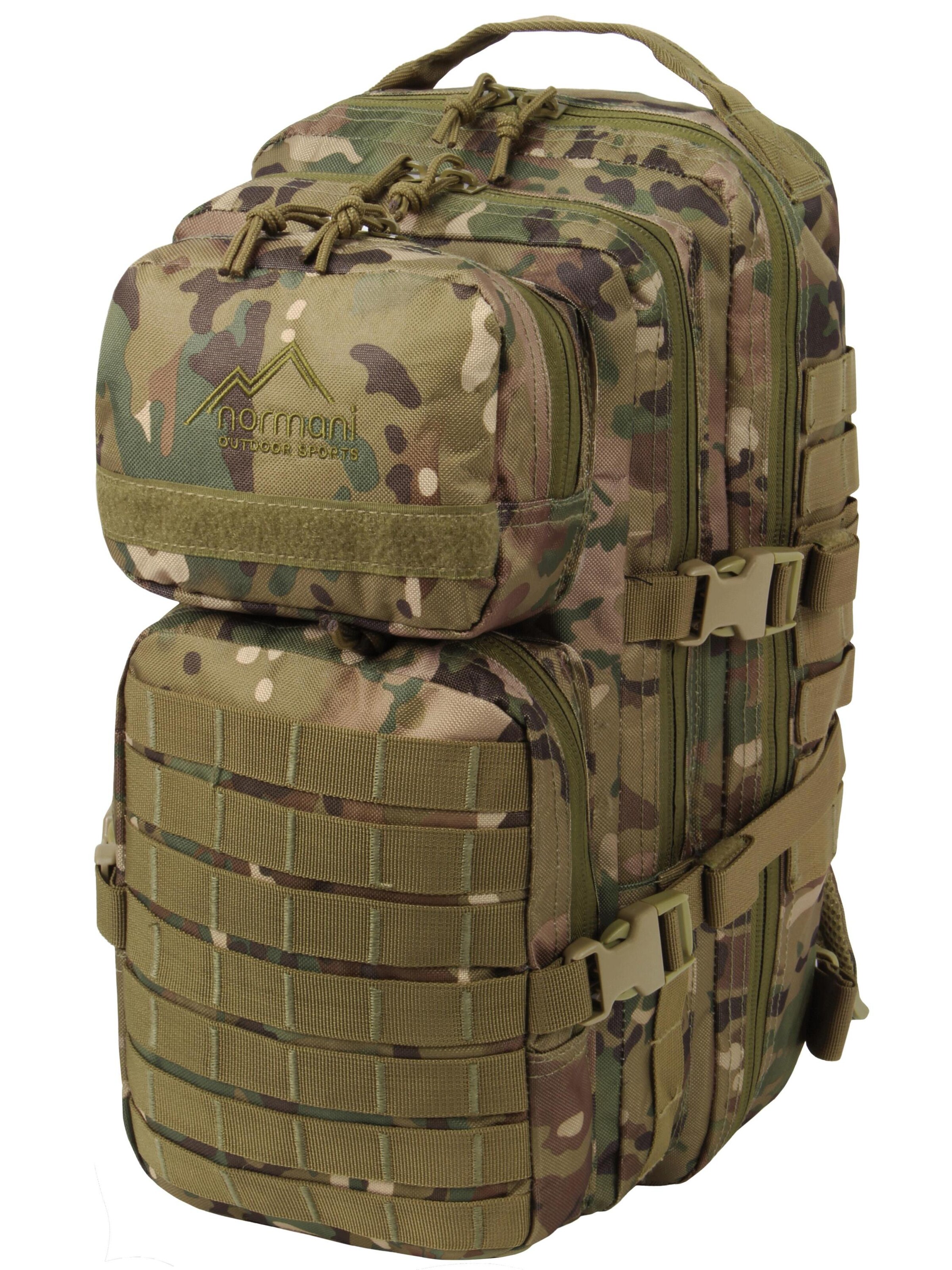 normani Rucksack in Grün: Vorderseite