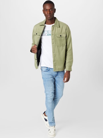 JACK & JONES Majica | bela barva