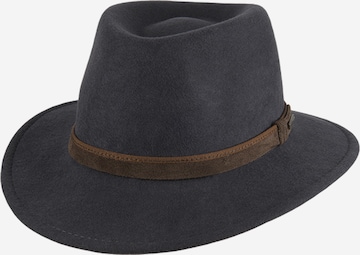 Hatland Hut 'Toronto' in Grau: Vorderseite