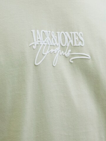 JACK & JONES Μπλουζάκι 'JORAlmeria' σε πράσινο