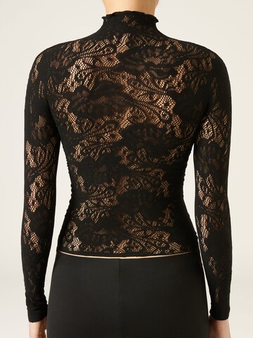 CALZEDONIA Shirt in Black