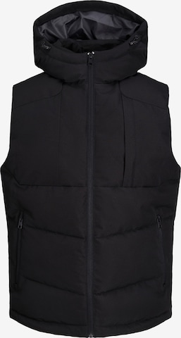 Gilet 'OTIS' JACK & JONES en noir : devant