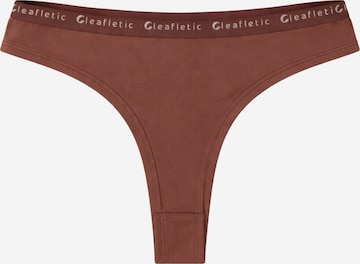 LEAFLETIC Panty in Brown: front