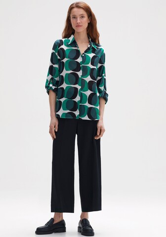 OPUS Blouse 'Fumine witty' in Green