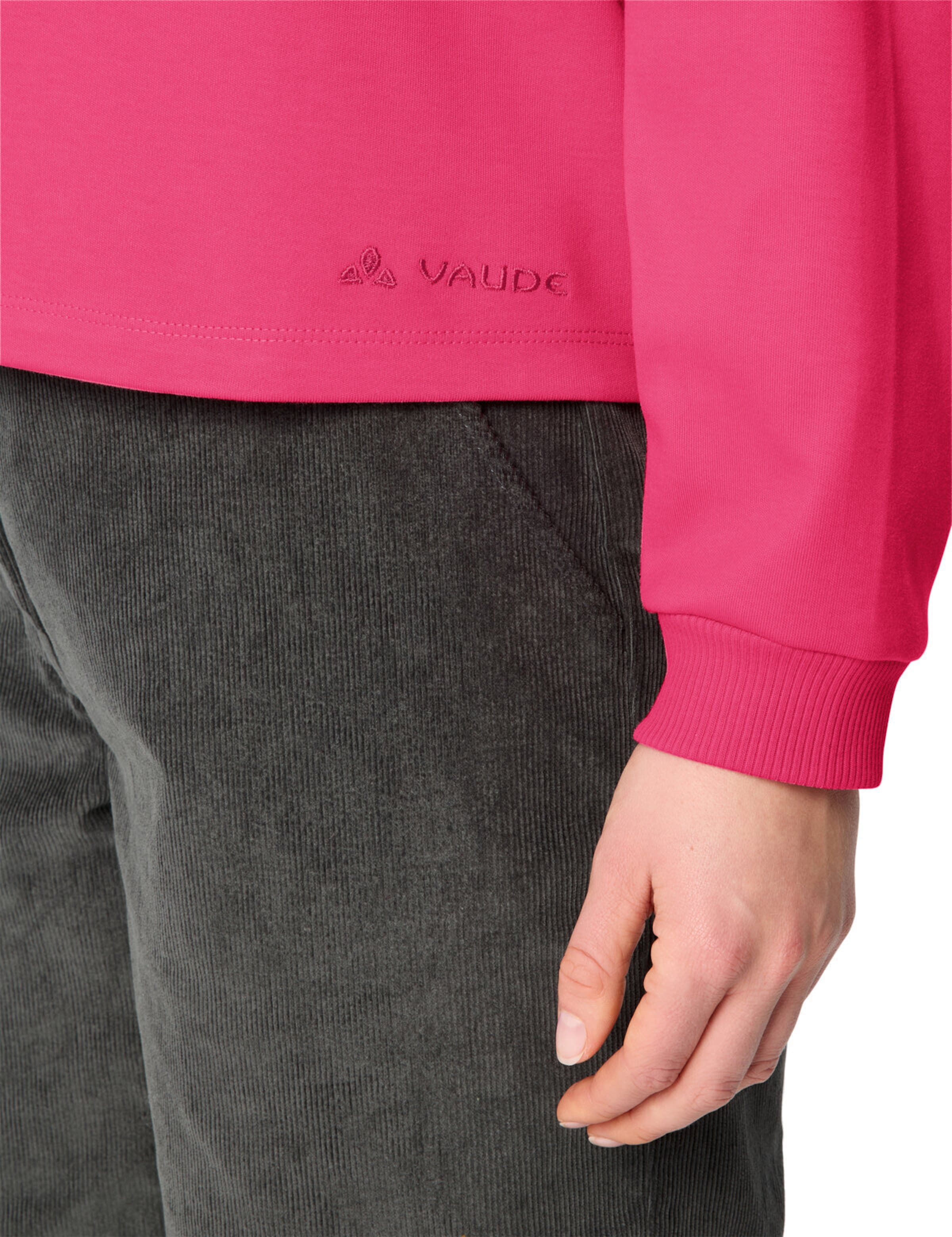 VAUDE Sweatshirt 'Najun' in Pink