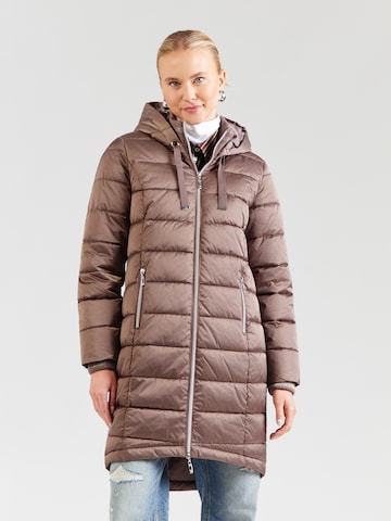 Manteau d’hiver monari en gris : devant