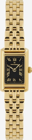 Mockberg Analog Watch in Gold: front