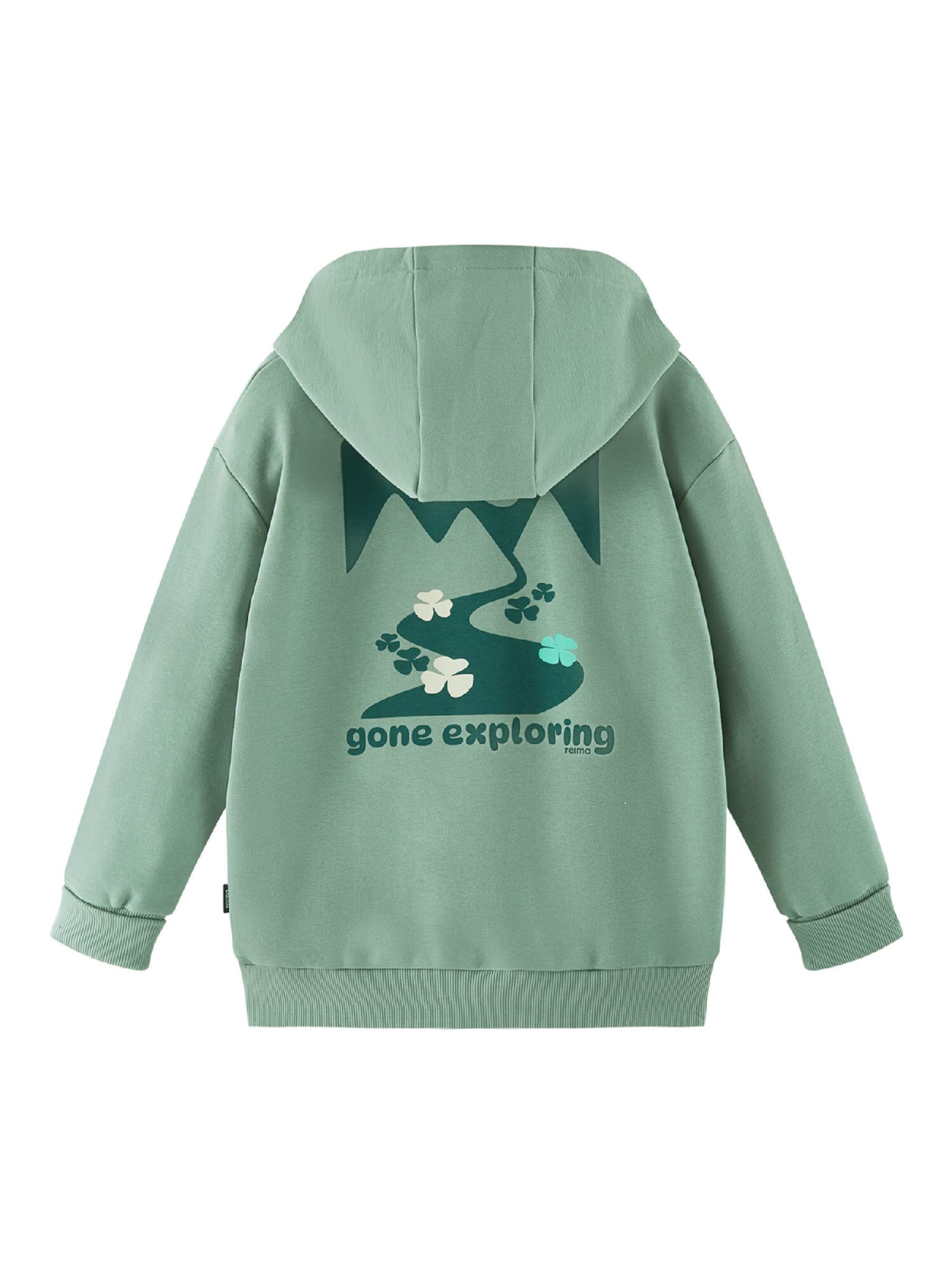 Reima Sweatshirt ' Huppis ' in Green