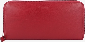 Esquire Wallet 'New Line' in Red: front