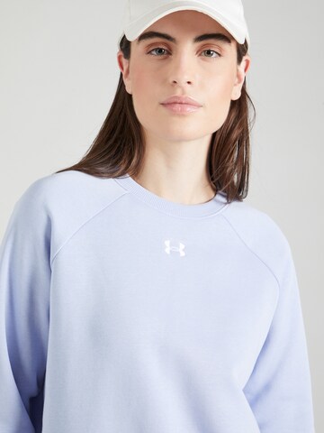 UNDER ARMOUR Sports sweatshirt 'Rival' in Purple
