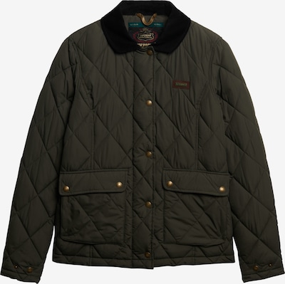 Superdry & Co Prechodná bunda, veľkosť S - kaki / čierna, Produkt