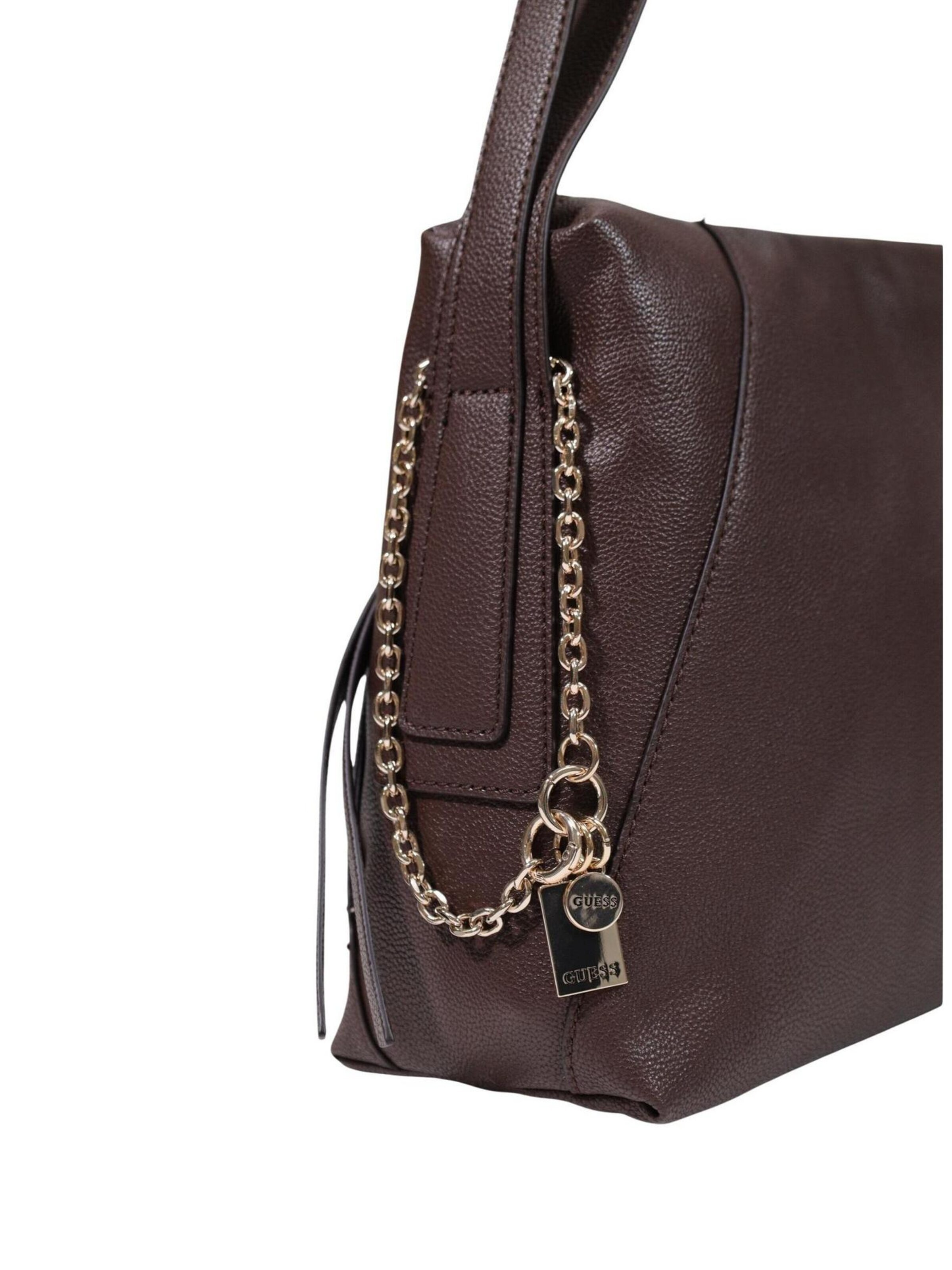 GUESS - Bolso de hombro 'LUCCI GIRLFRIEND SAT HWBG97 45180' en marrón