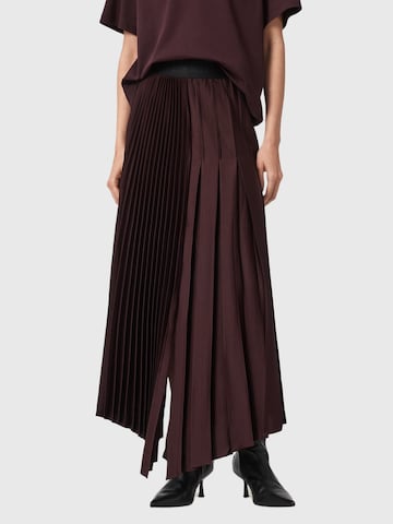 AllSaints Юбка 'JAX' в Красный: спереди
