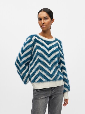 Pull-over 'OBJHOLLOW' OBJECT en blanc : devant