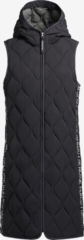 khujo Vest 'Jady' in Black: front