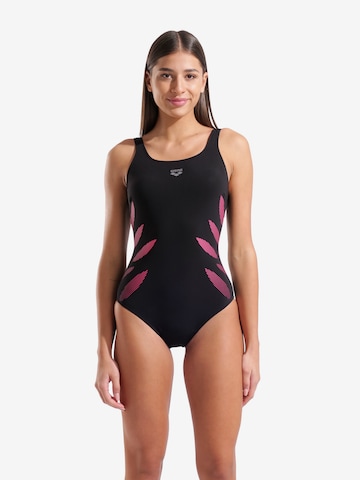 Bustino Costume intero modellante 'Shapewear C-Cup' di ARENA in nero: frontale