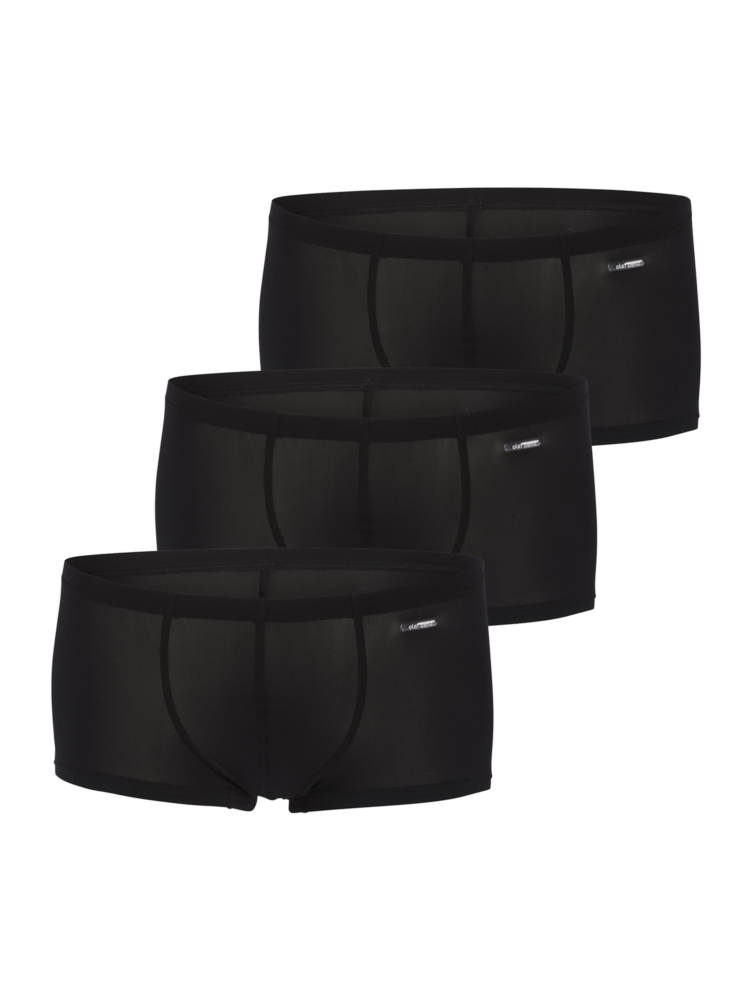 Olaf Benz - Calzoncillo boxer ' RED0965 Minipants ' en negro: frente