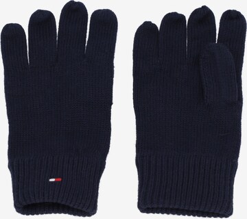 TOMMY HILFIGER Set: Mütze und Handschuh in Blau