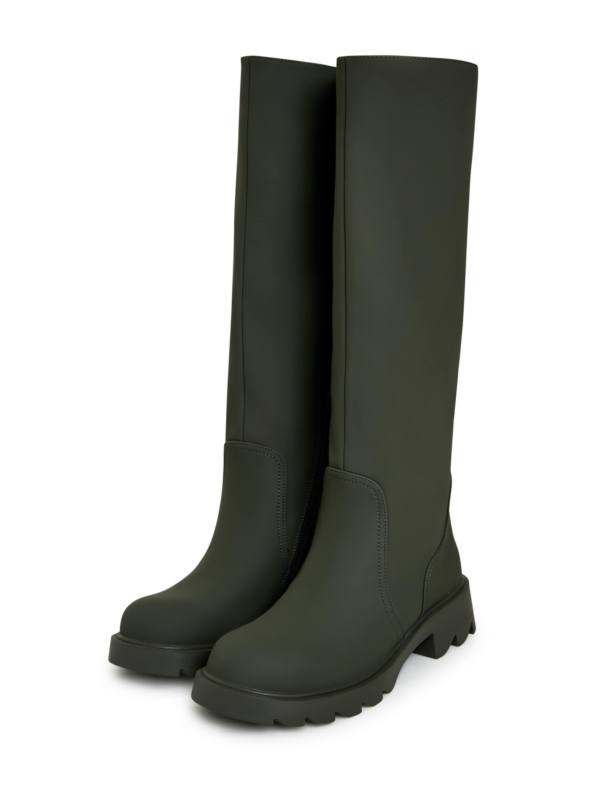 Bottes CESARE GASPARI en vert