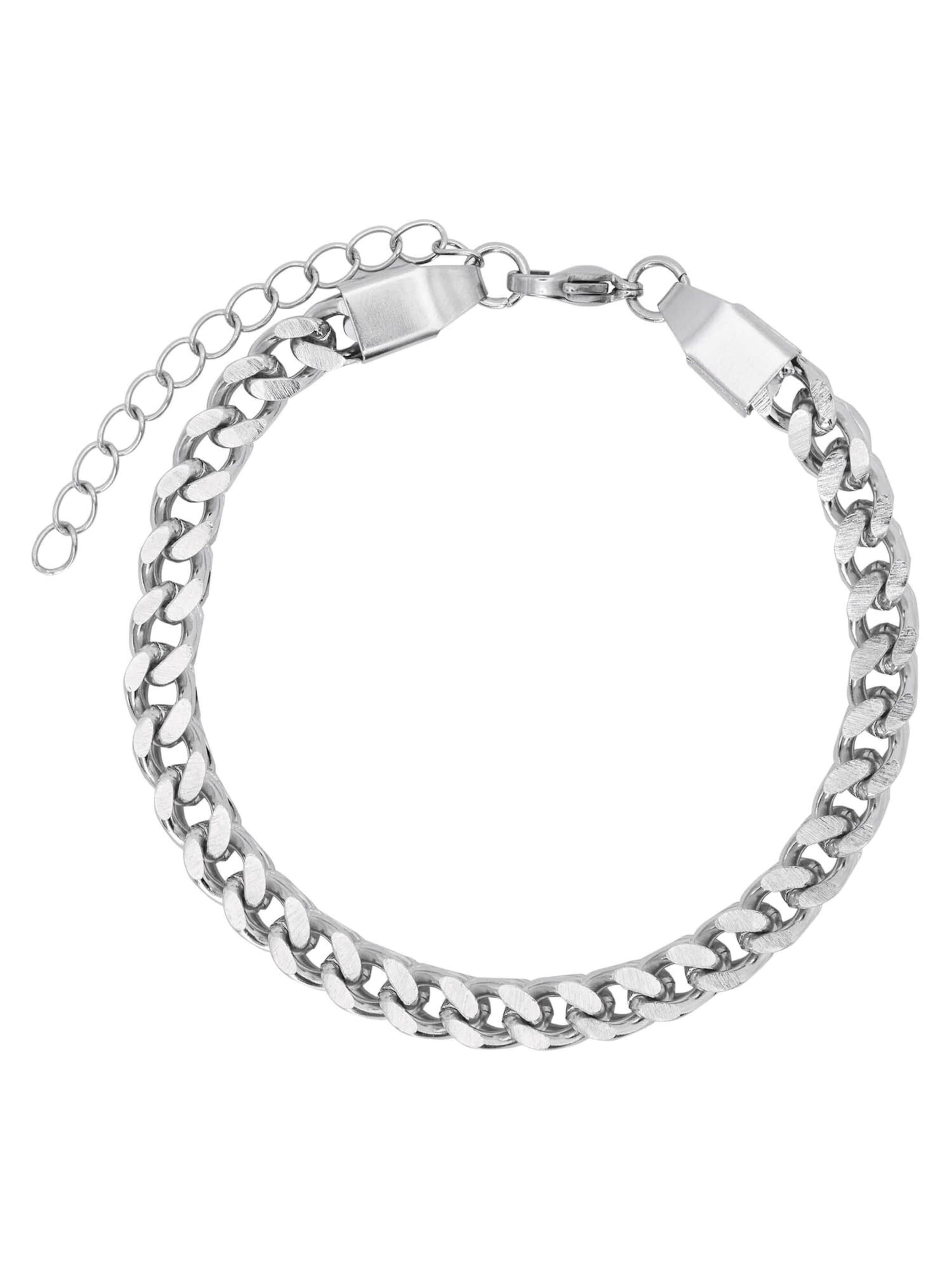 Heideman Armband 'Zack' in Zilver: voorkant