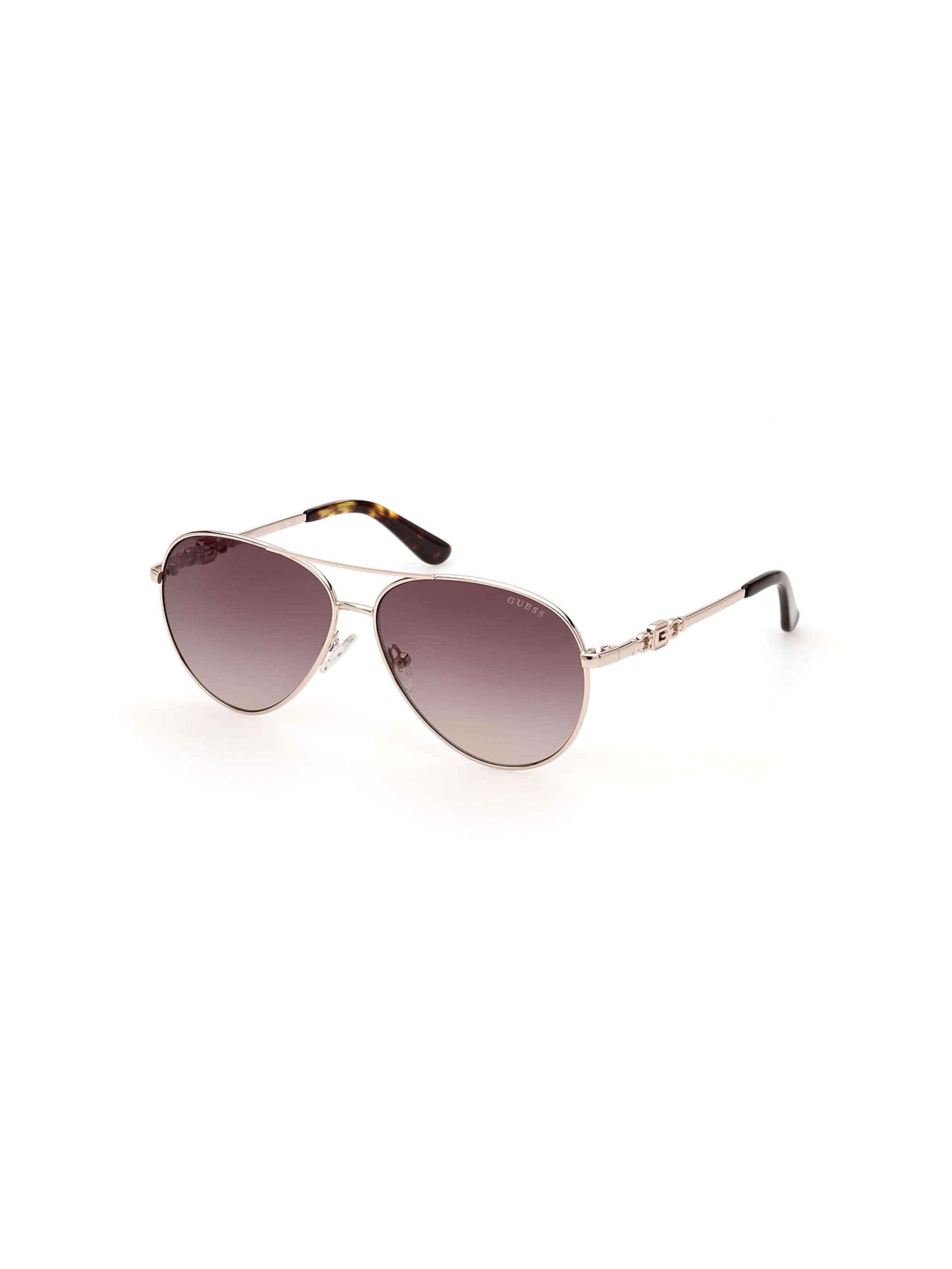 GUESS Sonnenbrille in Gold: Vorderseite