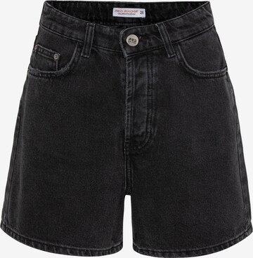 Redbridge Regular Shorts in Schwarz: predná strana