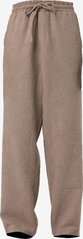 Largi Pantaloni 'Leontopodium' de la VAMOS CLO pe maro: față