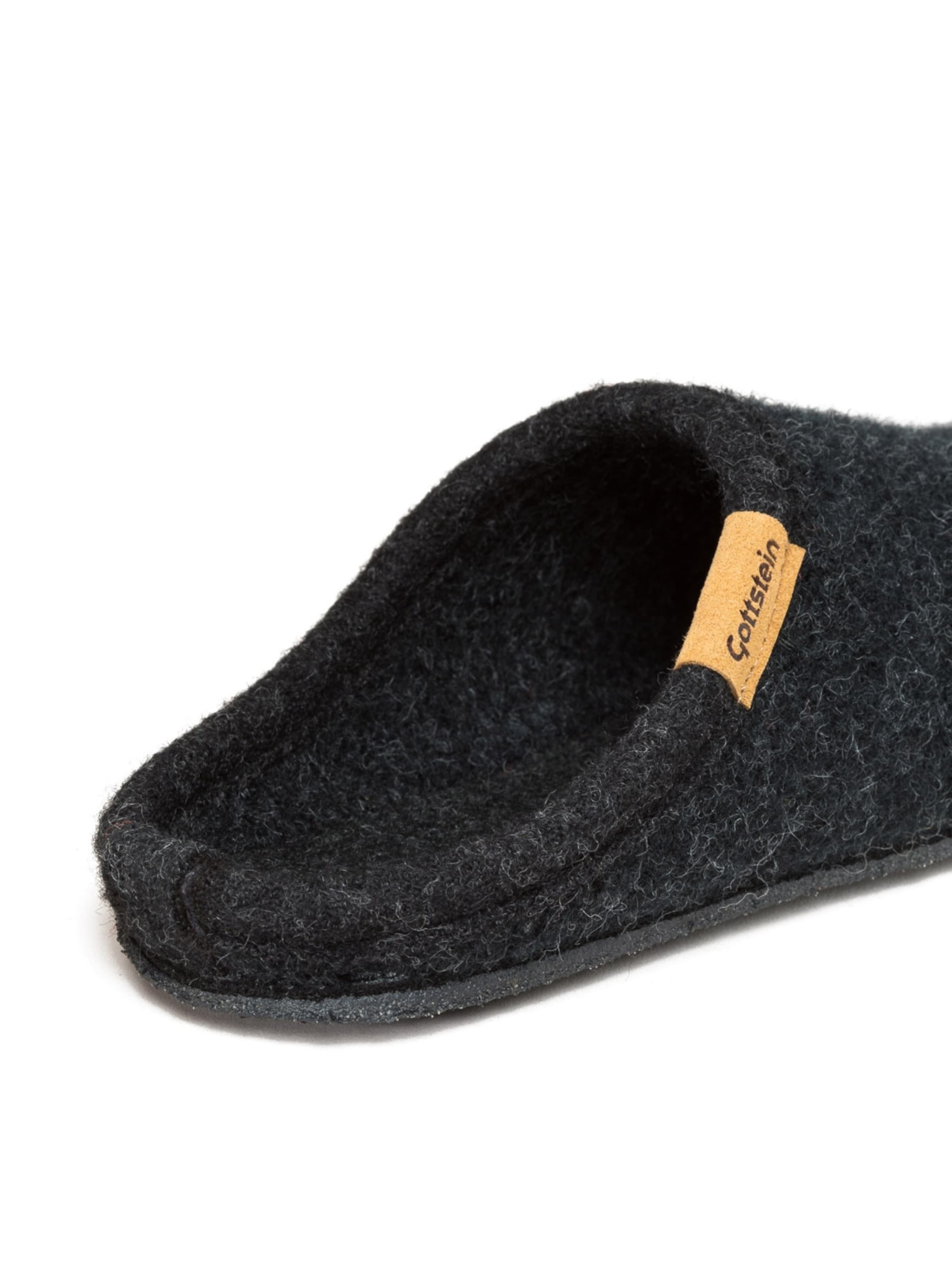 Gottstein Hausschuh 'Walkpantoffel Alpine Light'‌‌‌‌‌‌‌ in Schwarz