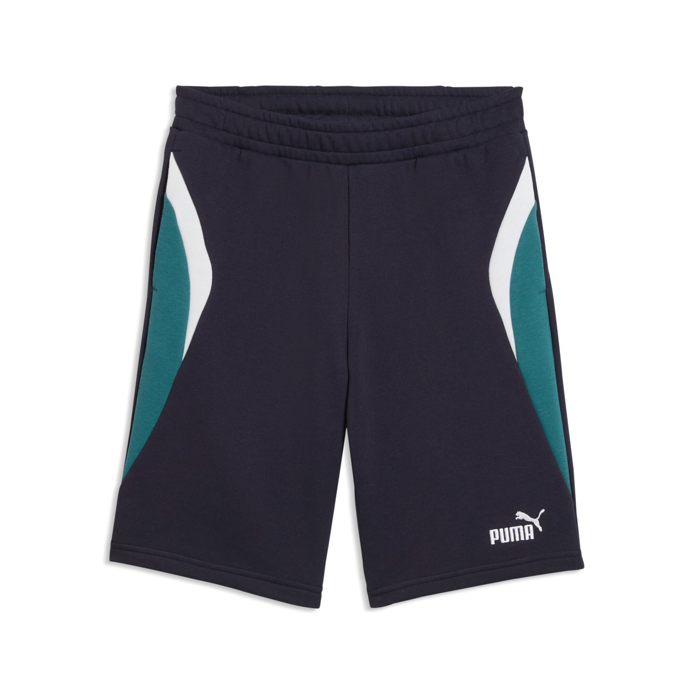 PUMA Pants 'Essentials' in Blue: front
