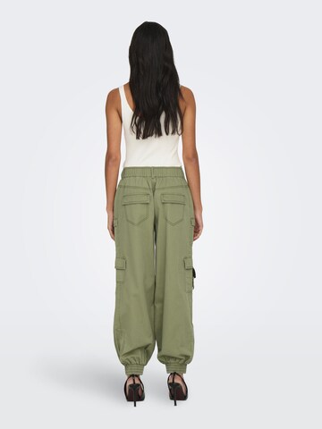 ONLY Tapered Cargo Pants 'Stine' in Green