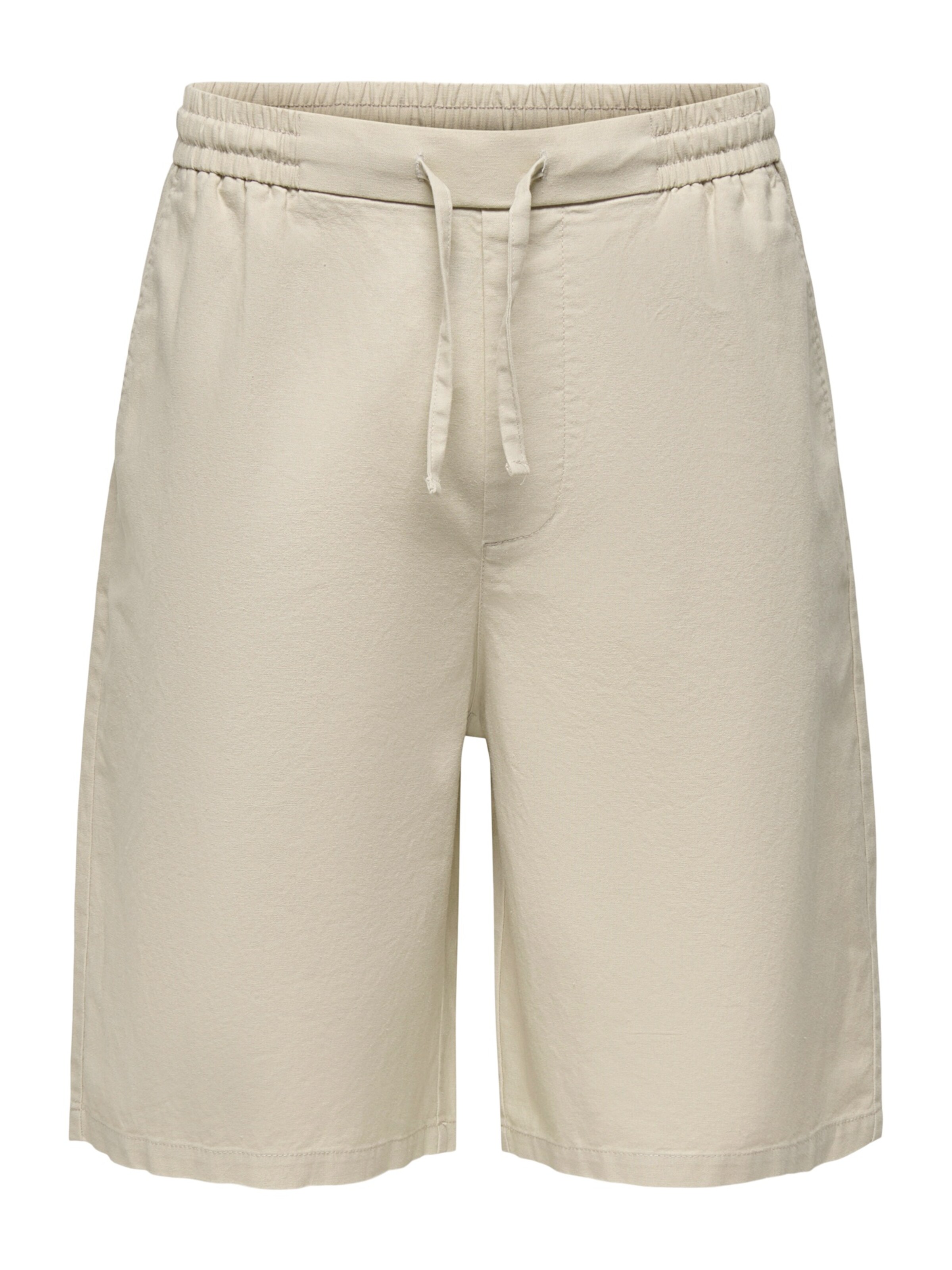 Only & Sons Wide leg Trousers 'ONSDAVES' in Grey: front