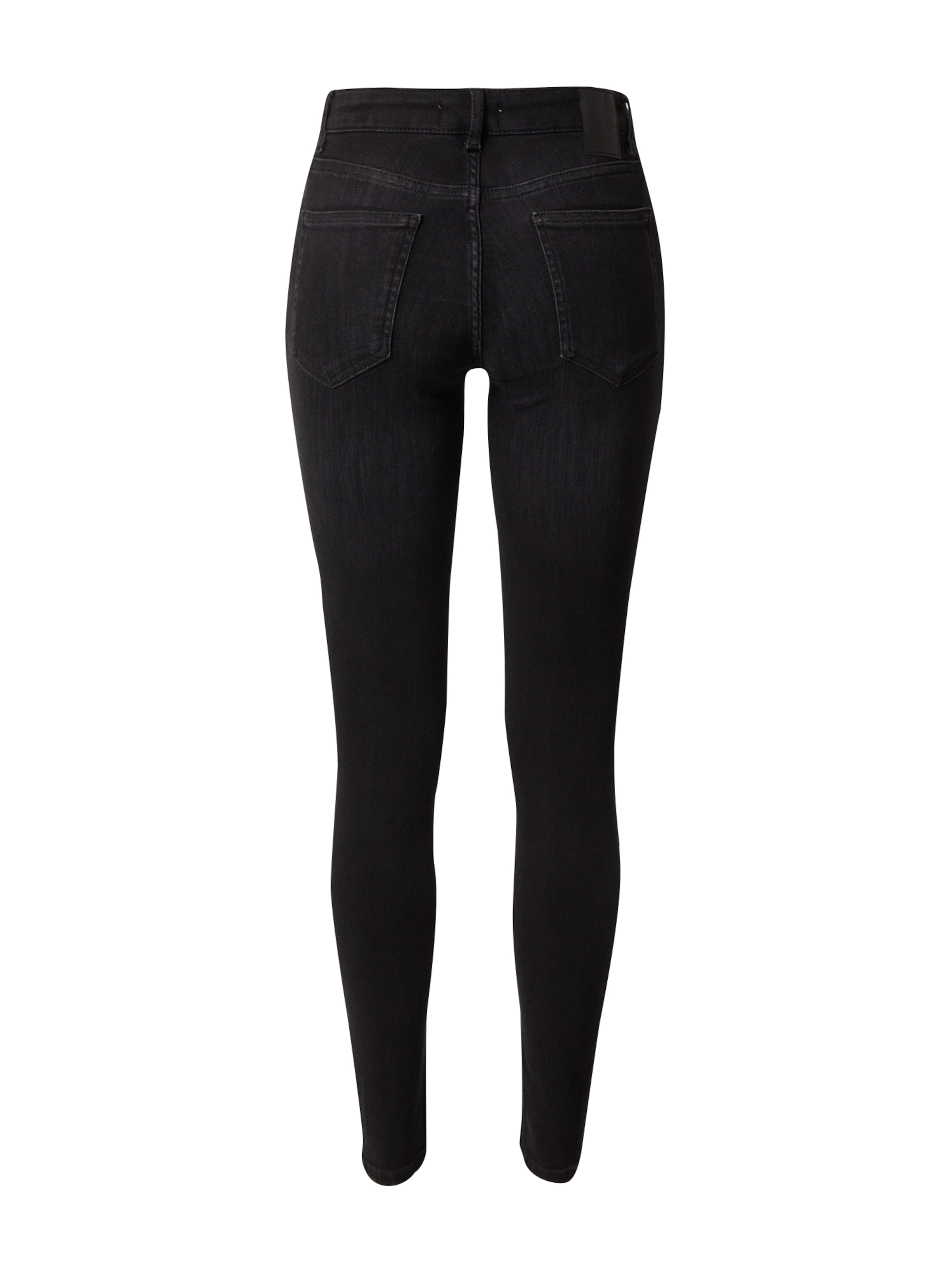 VILA Skinny Jeans 'VISarah' in Black