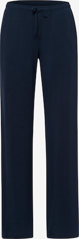 Pantalon de pyjama ' Natural Elegance ' Hanro en bleu : devant