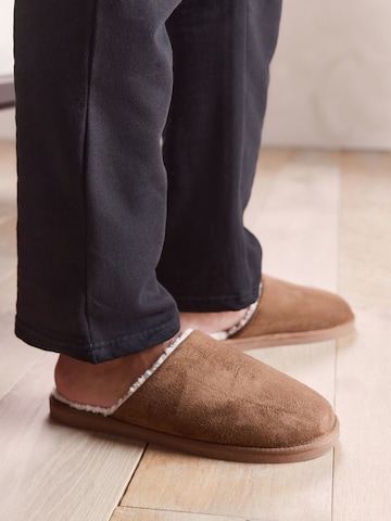 Next Slippers in Brown