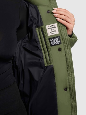 Veste d’hiver 'Lilian' khujo en vert