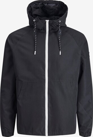 Veste mi-saison 'Luke' JACK & JONES en noir : devant