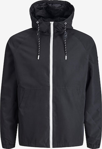 JACK & JONES Übergangsjacke 'Luke' in Schwarz: predná strana