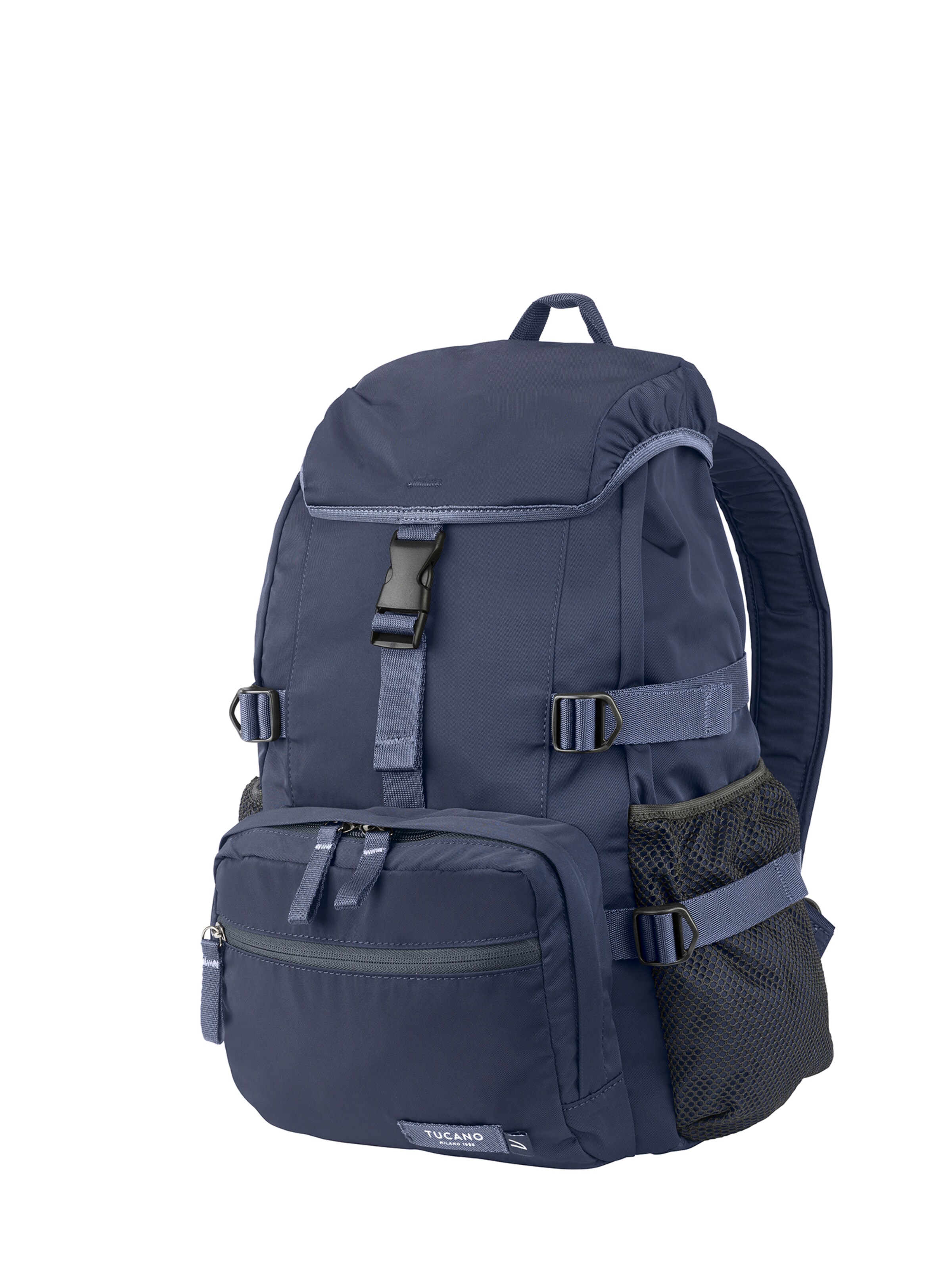 TUCANO Backpack in Blue: front