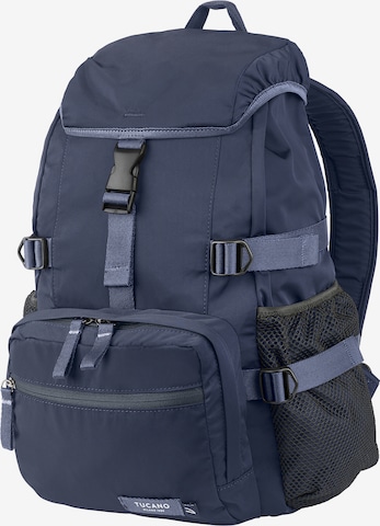 Zaino di TUCANO in blu: frontale