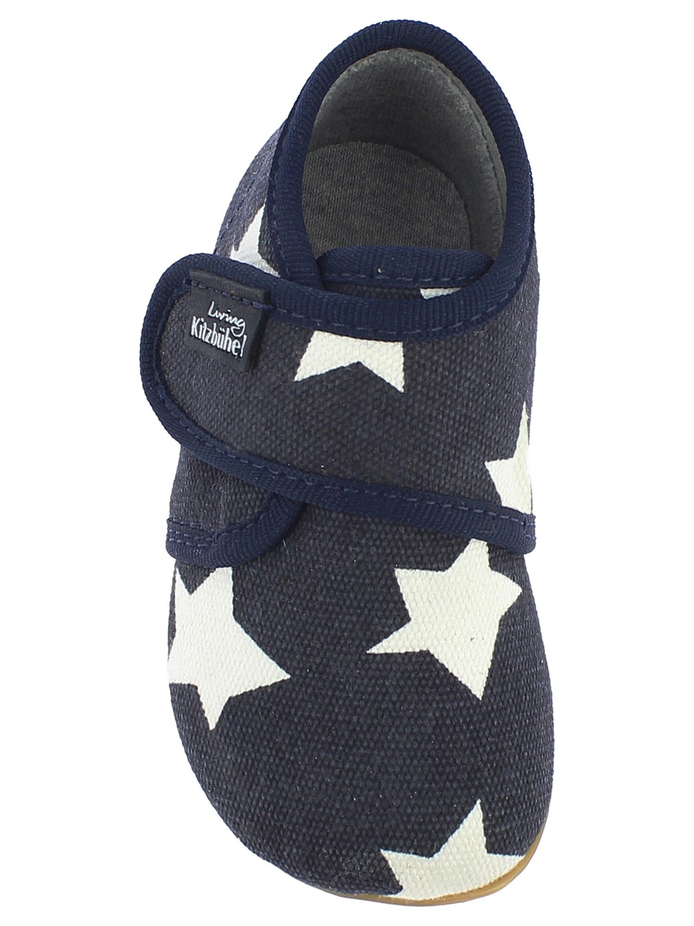 Living Kitzbühel Slippers 'Cotton' in Blue