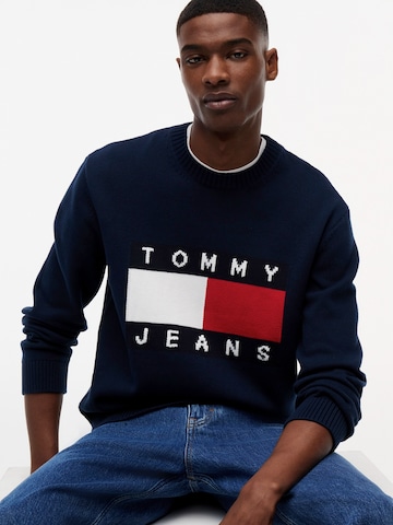 Tommy Jeans Pulóver - kék