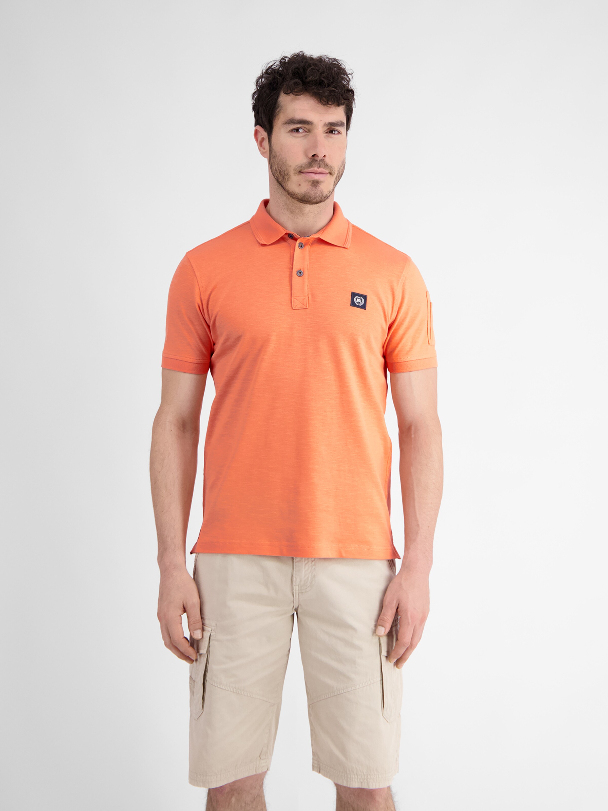 LERROS Shirt in Oranje: voorkant