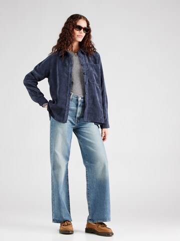 Camicia da donna 'PCJEFFI' di PIECES in blu