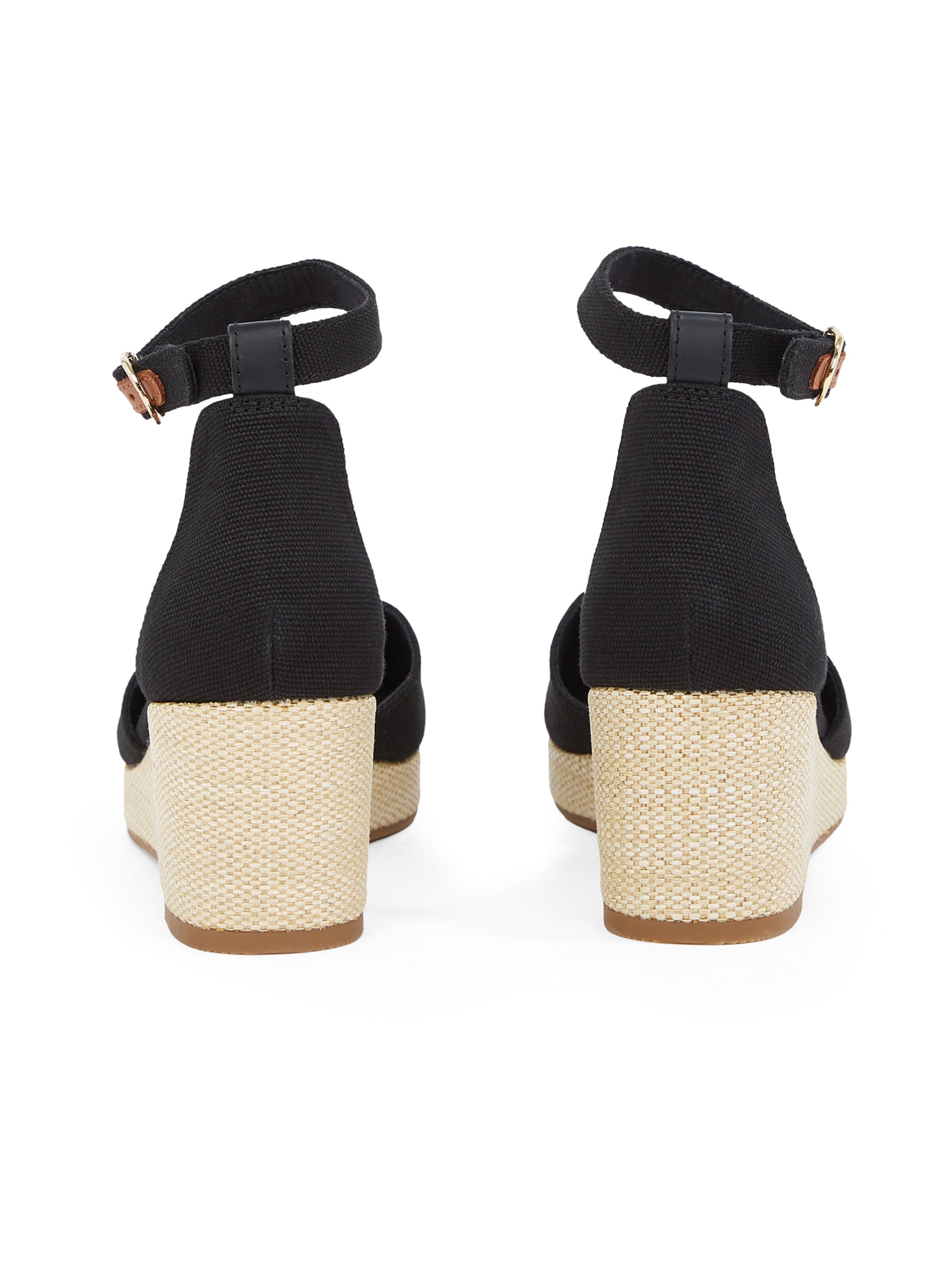 TOMMY HILFIGER - Alpargatas en negro