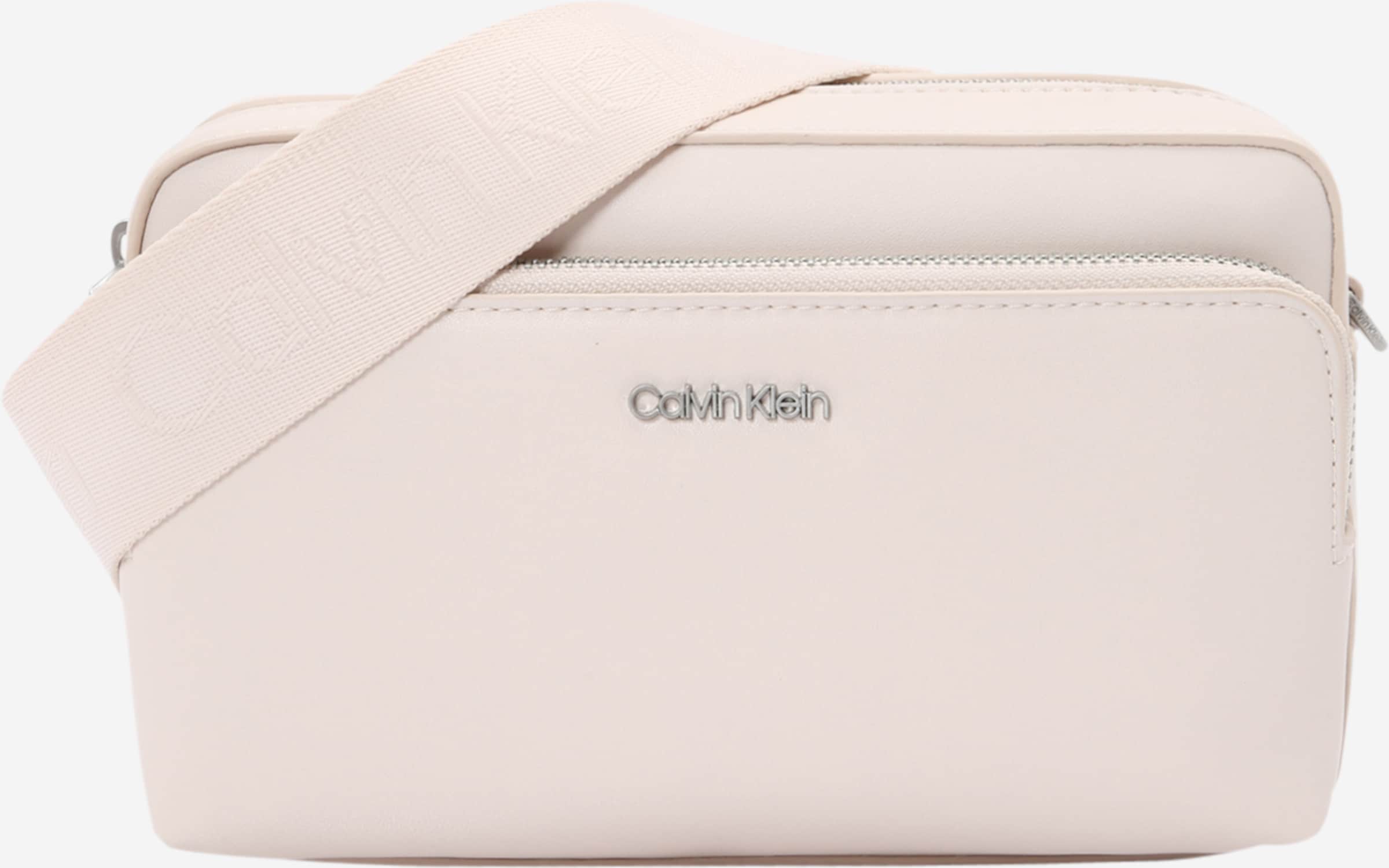 Calvin Klein Crossbody Bag in Light Beige