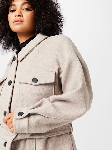 Noisy May Curve Between-Season Jacket 'OSCAR' in Beige