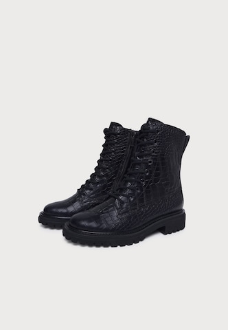 Stivaletto stringato di Paul Green in nero
